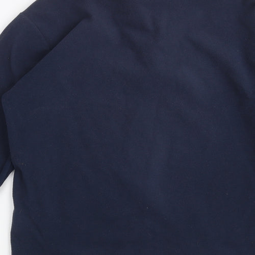 Outdoor Essentials Mens Blue  Fleece Pullover Jumper Size S