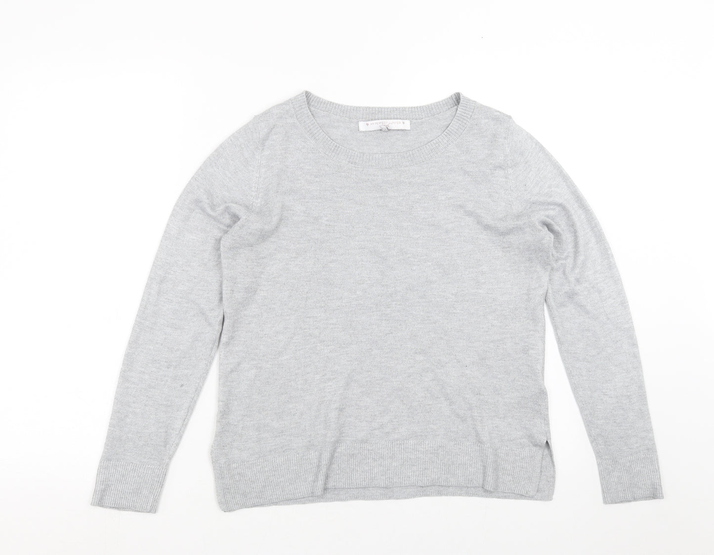NEXT Womens Grey  Knit Pullover Jumper Size 12