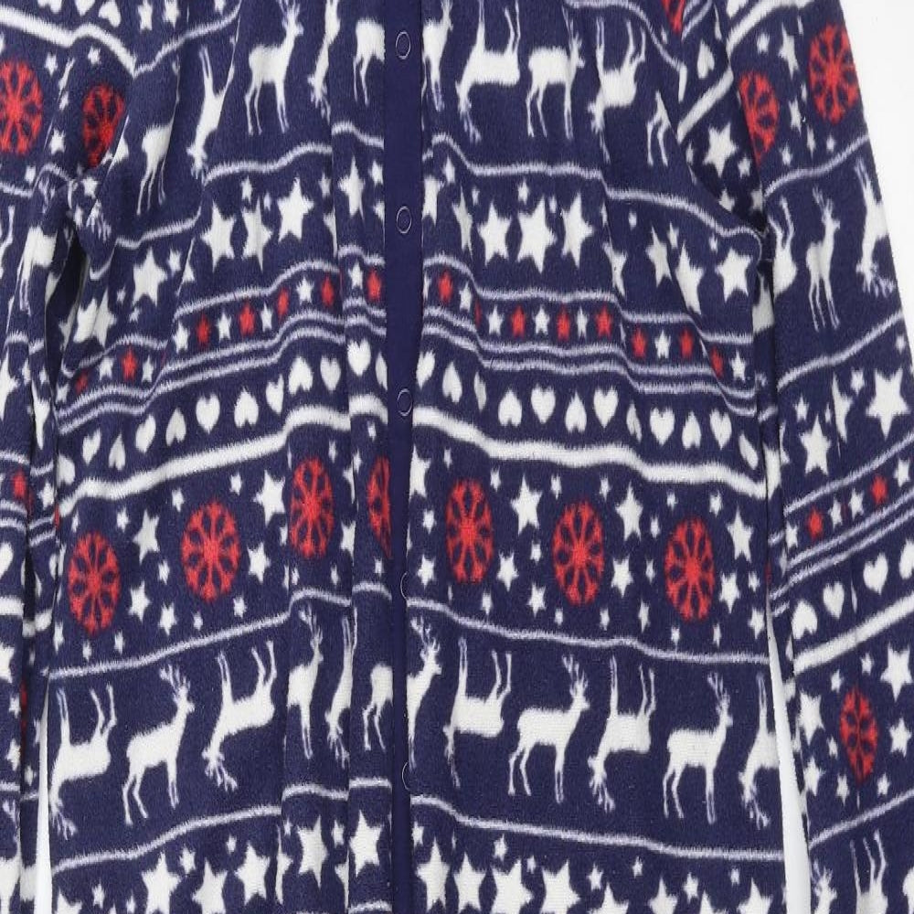 Dorothy Perkins Womens Blue Fair Isle   One Piece Size M  - onesie