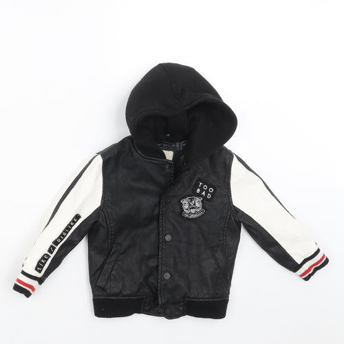 River Island Mini Baby Black   Jacket  Size 12-18 Months
