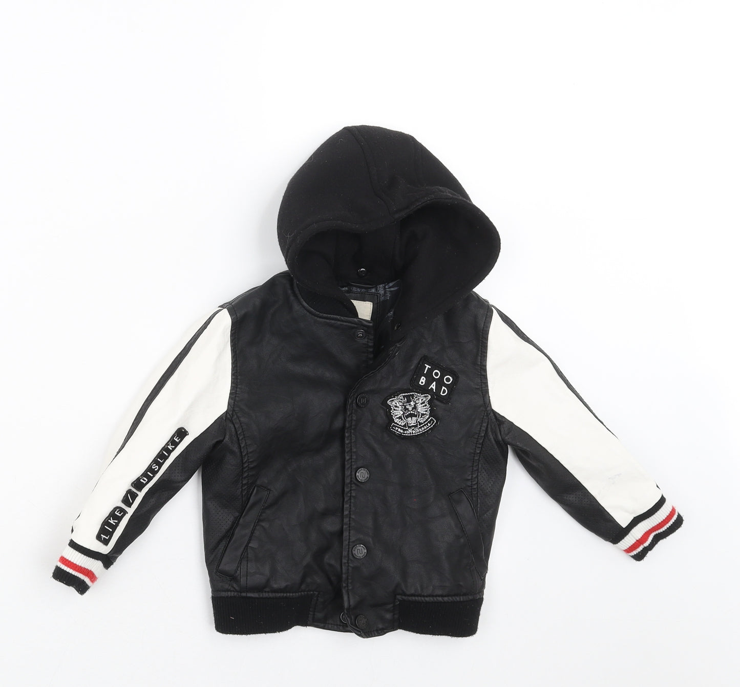 River Island Mini Baby Black   Jacket  Size 12-18 Months