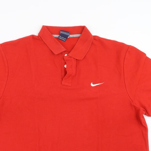 Nike Mens Red    Polo Size 2XL