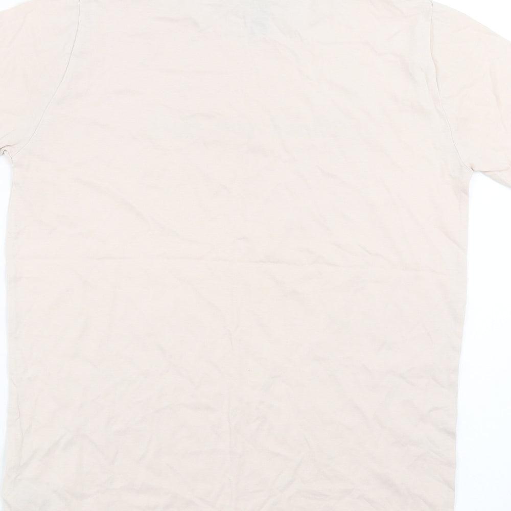 New Look Womens Beige   Basic T-Shirt Size 8  - thank you, next