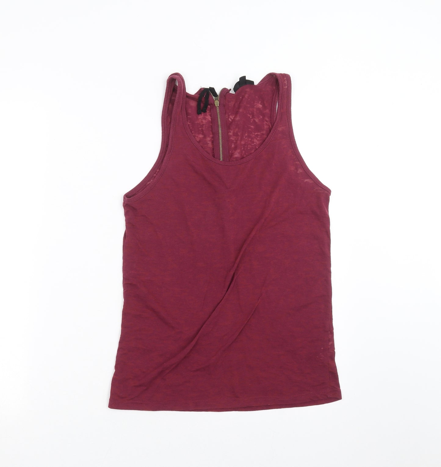 Topshop Womens Purple   Basic Tank Size 10