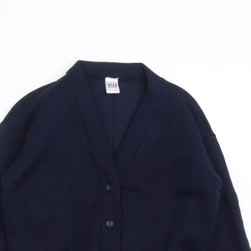 JMJ Girls Blue   Cardigan Sweatshirt Size 11-12 Years