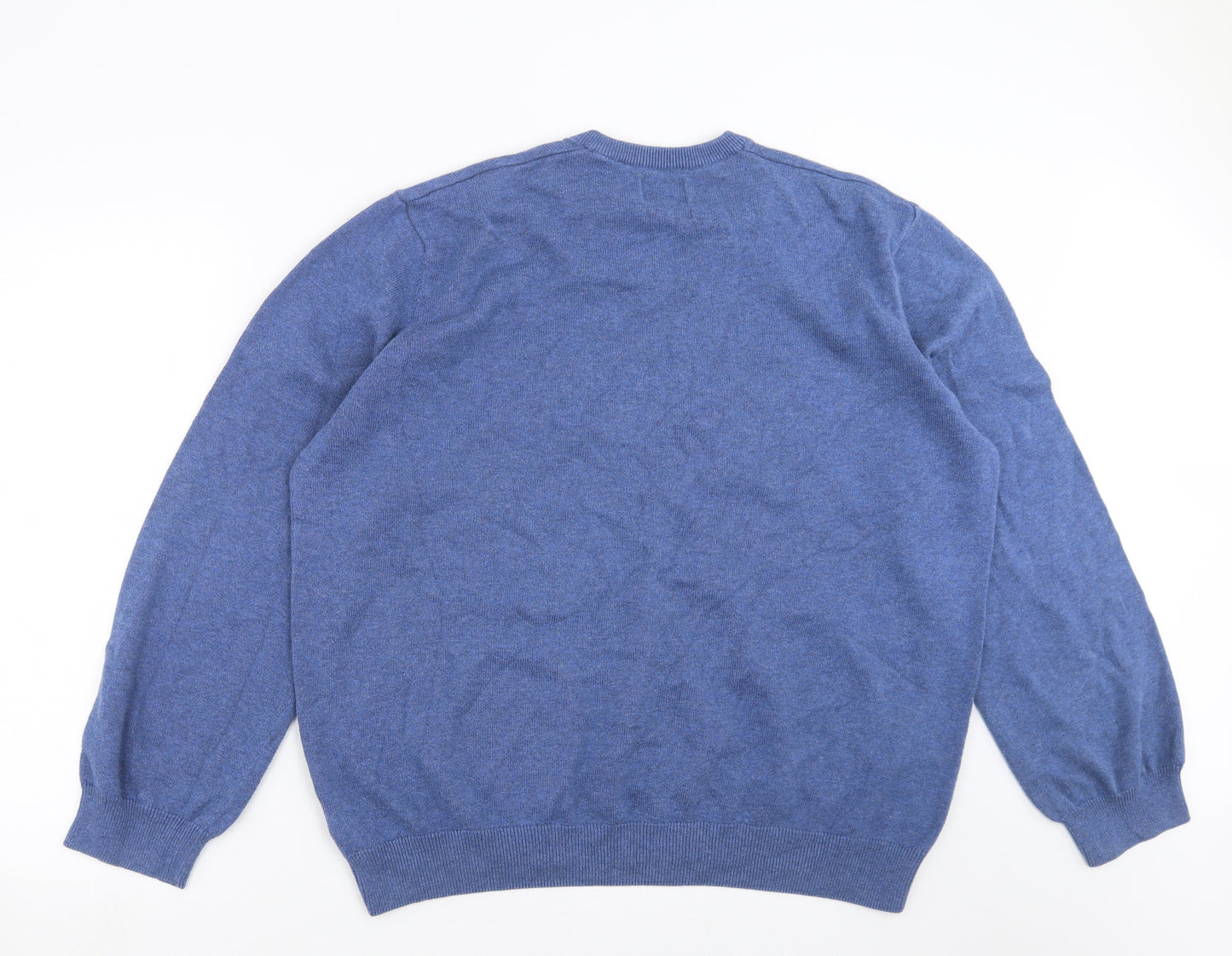 Marks and Spencer Mens Blue  Knit Pullover Jumper Size 2XL