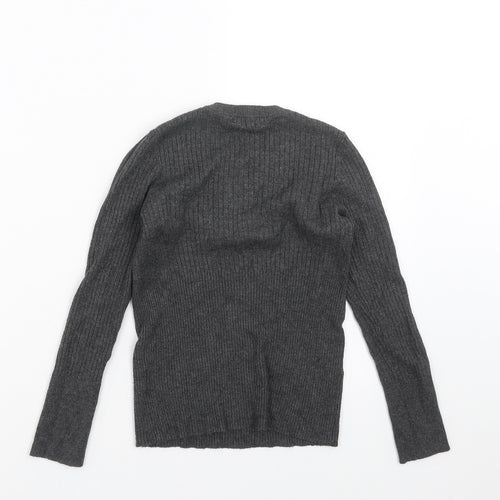 Candy Couture Girls Grey   Pullover Jumper Size 11 Years