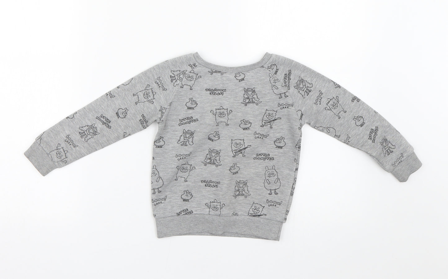 Primark Baby Grey   Pullover Jumper Size 18-24 Months