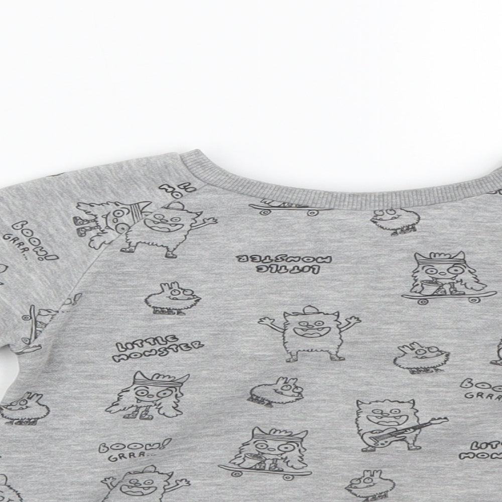Primark Baby Grey   Pullover Jumper Size 18-24 Months