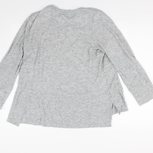 George Womens Grey  Knit Pullover Jumper Size XL