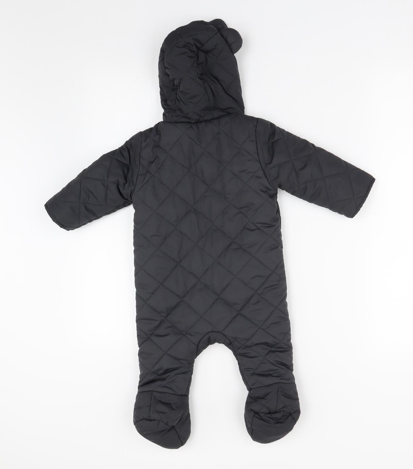 Primark Baby Grey   Babygrow One-Piece Size 6-9 Months