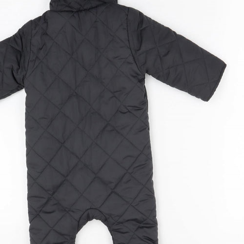 Primark Baby Grey   Babygrow One-Piece Size 6-9 Months