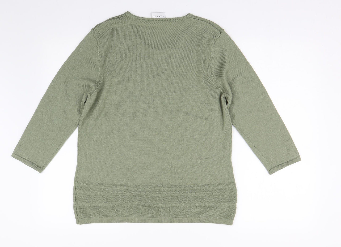 Eastex Womens Green   Pullover Jumper Size 14