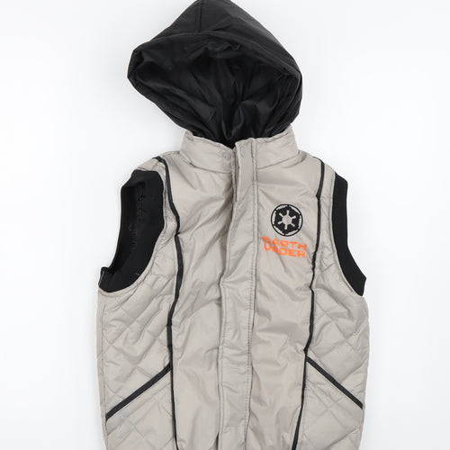 PP Cappini Boys Grey   Gilet Waistcoat Size 8 Years