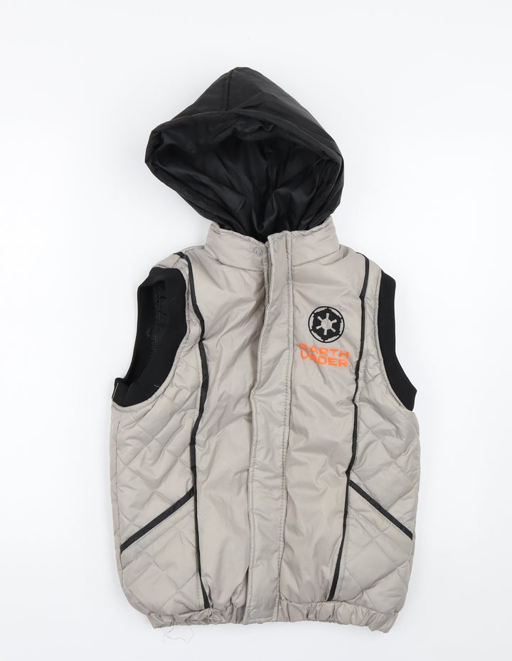 PP Cappini Boys Grey   Gilet Waistcoat Size 8 Years