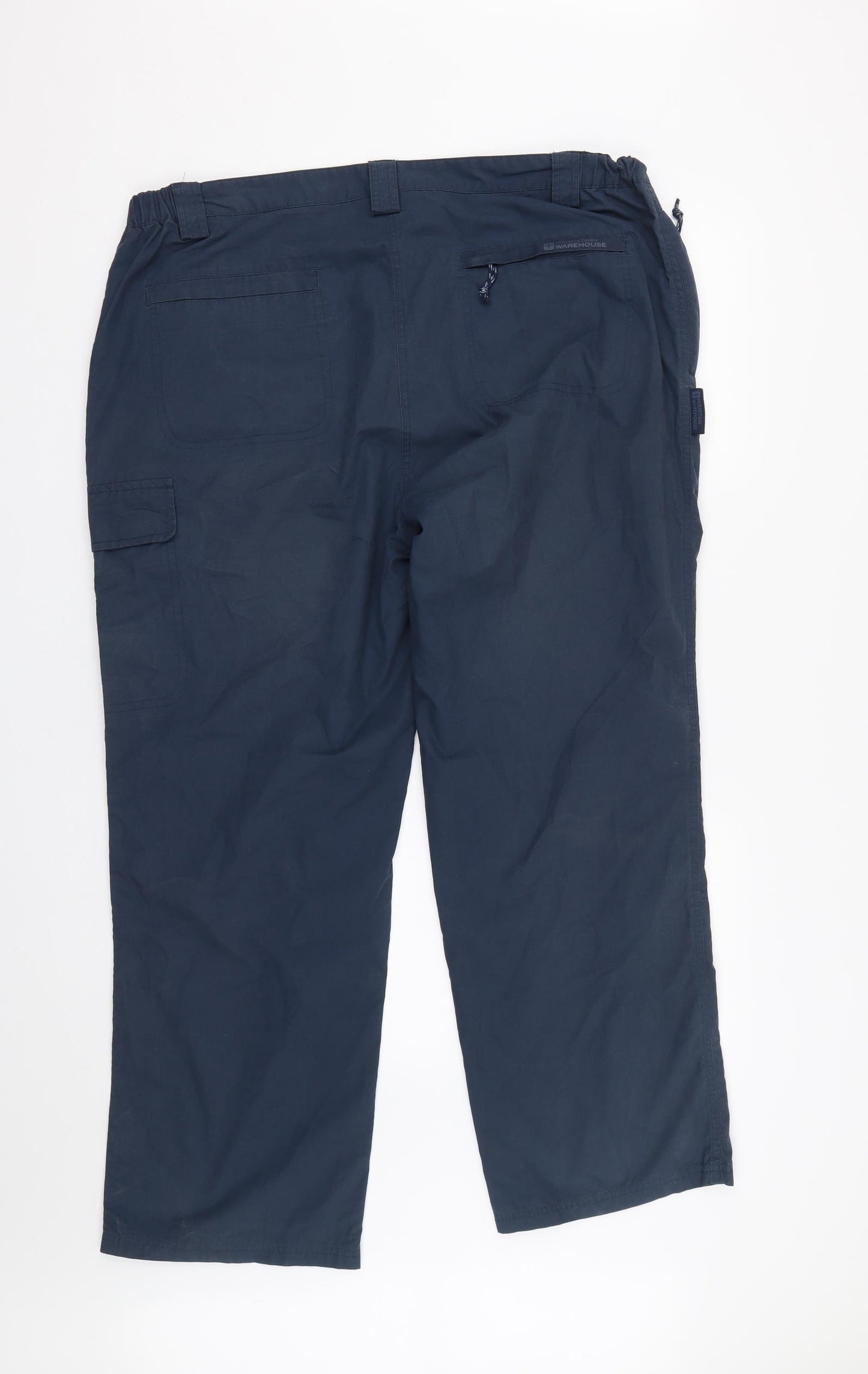 Mountain Warehouse Womens Blue   Cargo Trousers Size 18 L28 in