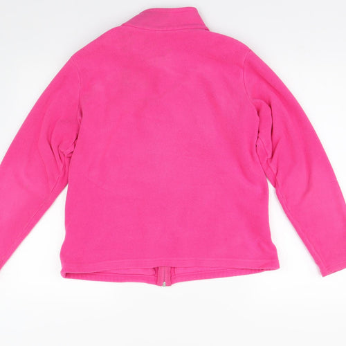 M&S Womens Pink  Fleece Jacket  Size 16