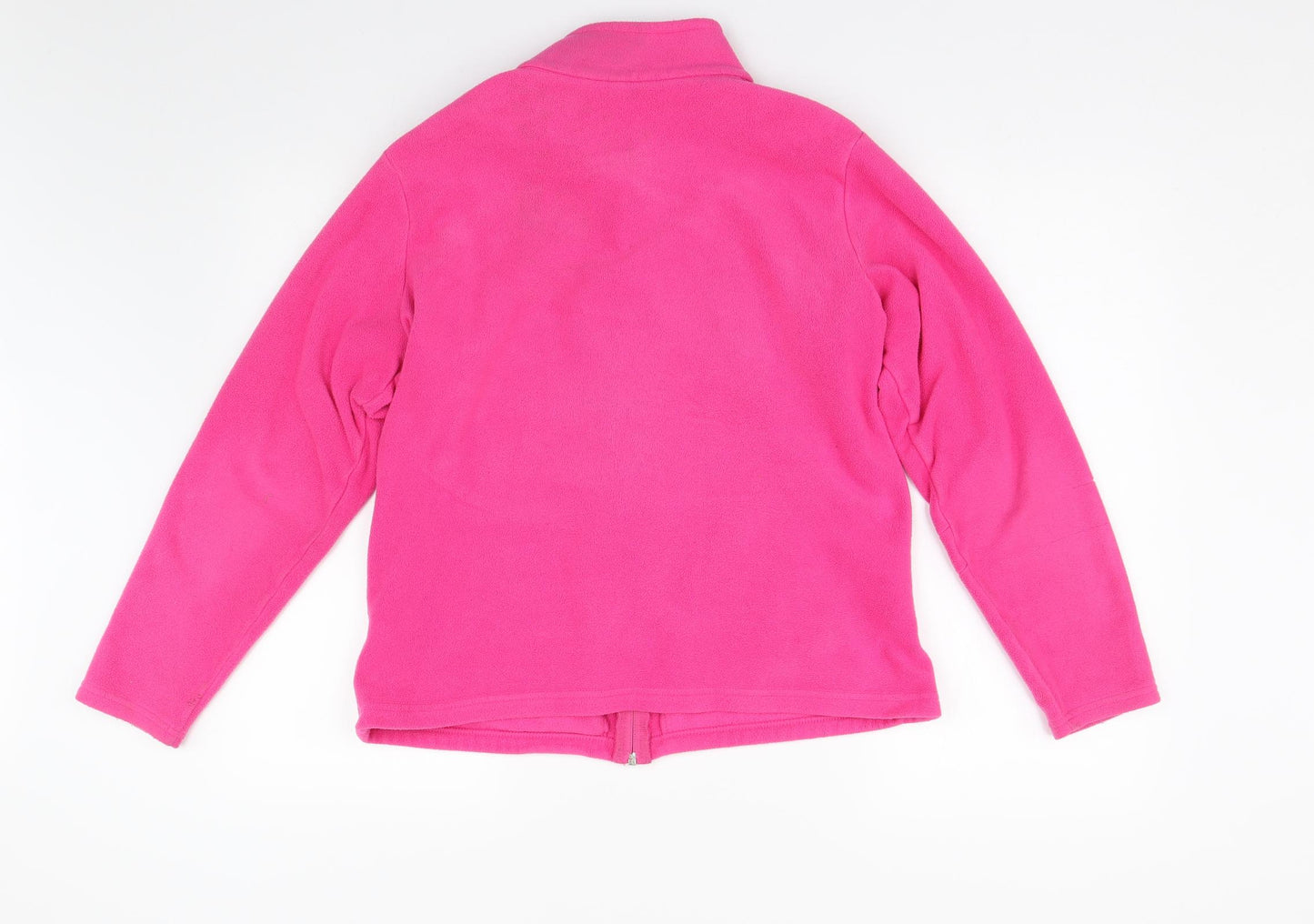M&S Womens Pink  Fleece Jacket  Size 16