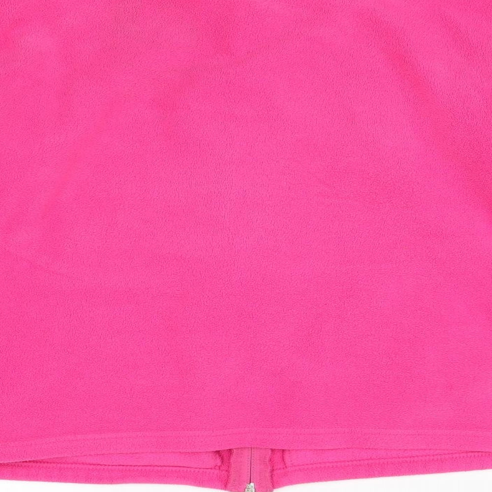 M&S Womens Pink  Fleece Jacket  Size 16