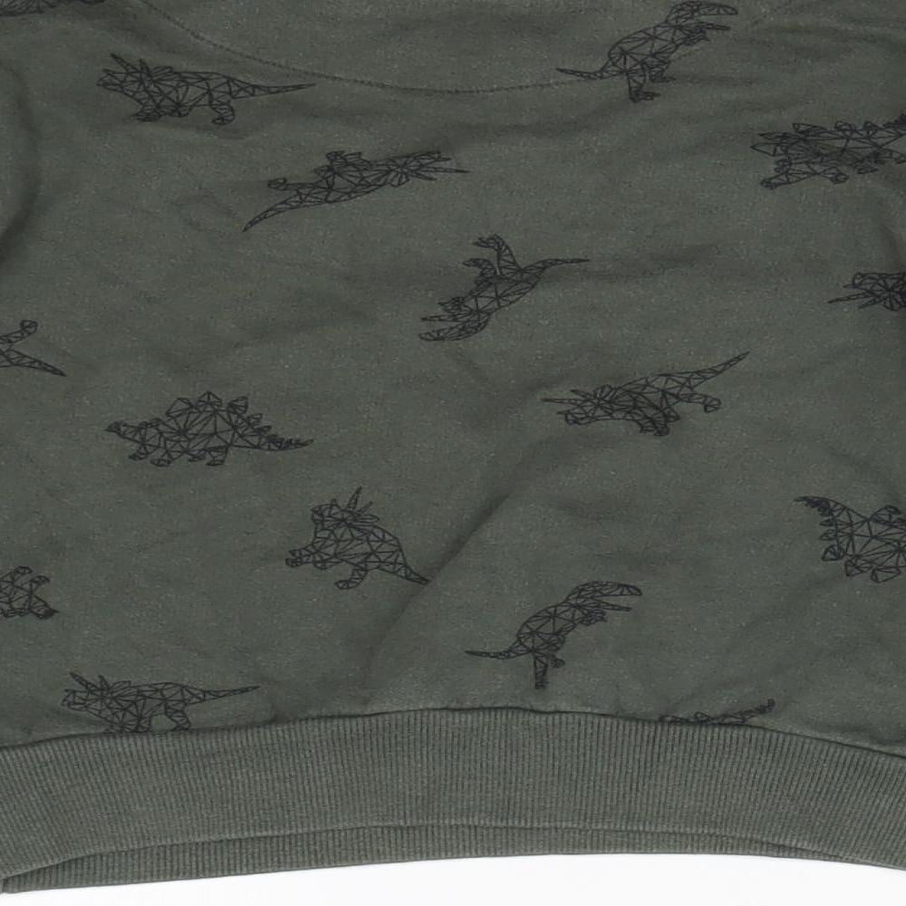 Urban Boys Green   Pullover Sweatshirt Size 3-4 Years