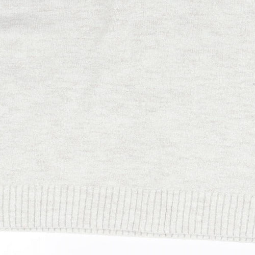 F&F Womens Grey  Knit Pullover Jumper Size 16