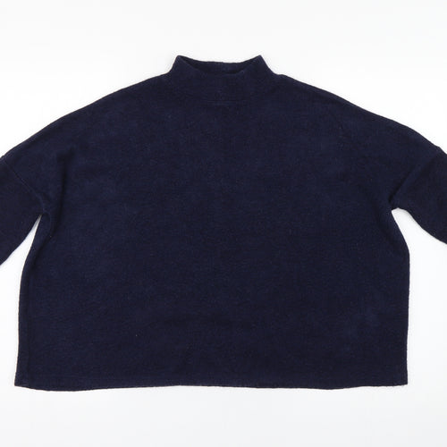 H&M Womens Blue  Knit Pullover Jumper Size XS