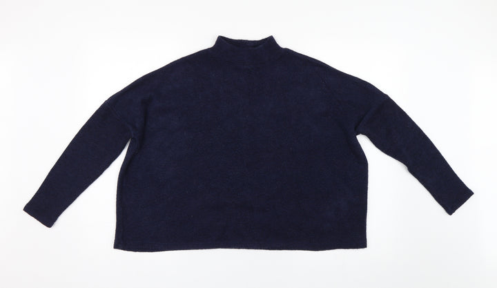 H&M Womens Blue  Knit Pullover Jumper Size XS