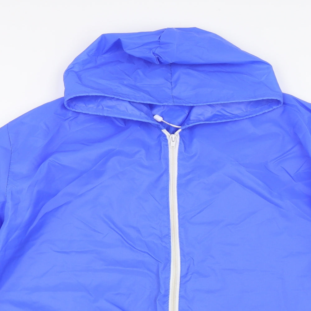 Preworn Womens Blue   Anorak Jacket Size L