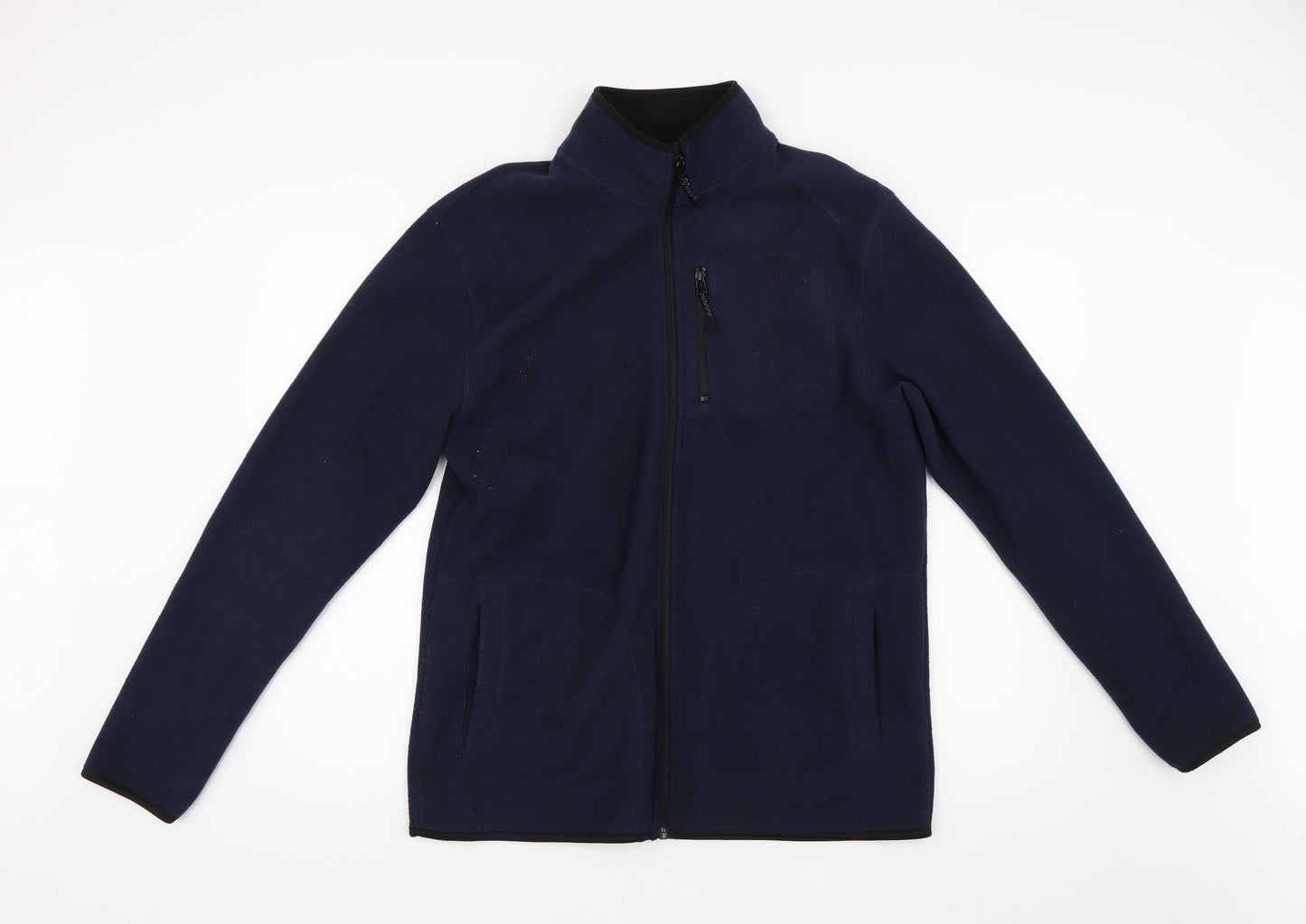 F&F Mens Blue  Fleece Jacket  Size M