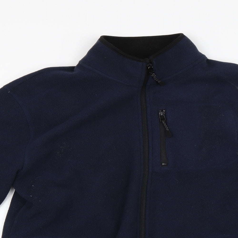 F&F Mens Blue  Fleece Jacket  Size M