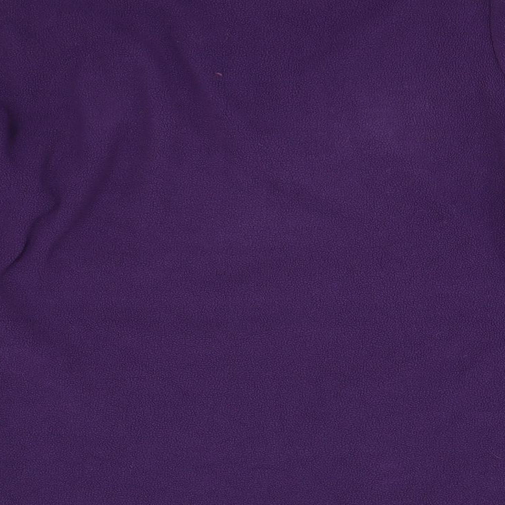 Freedom Trial Womens Purple  Fleece Henley Jumper Size 6