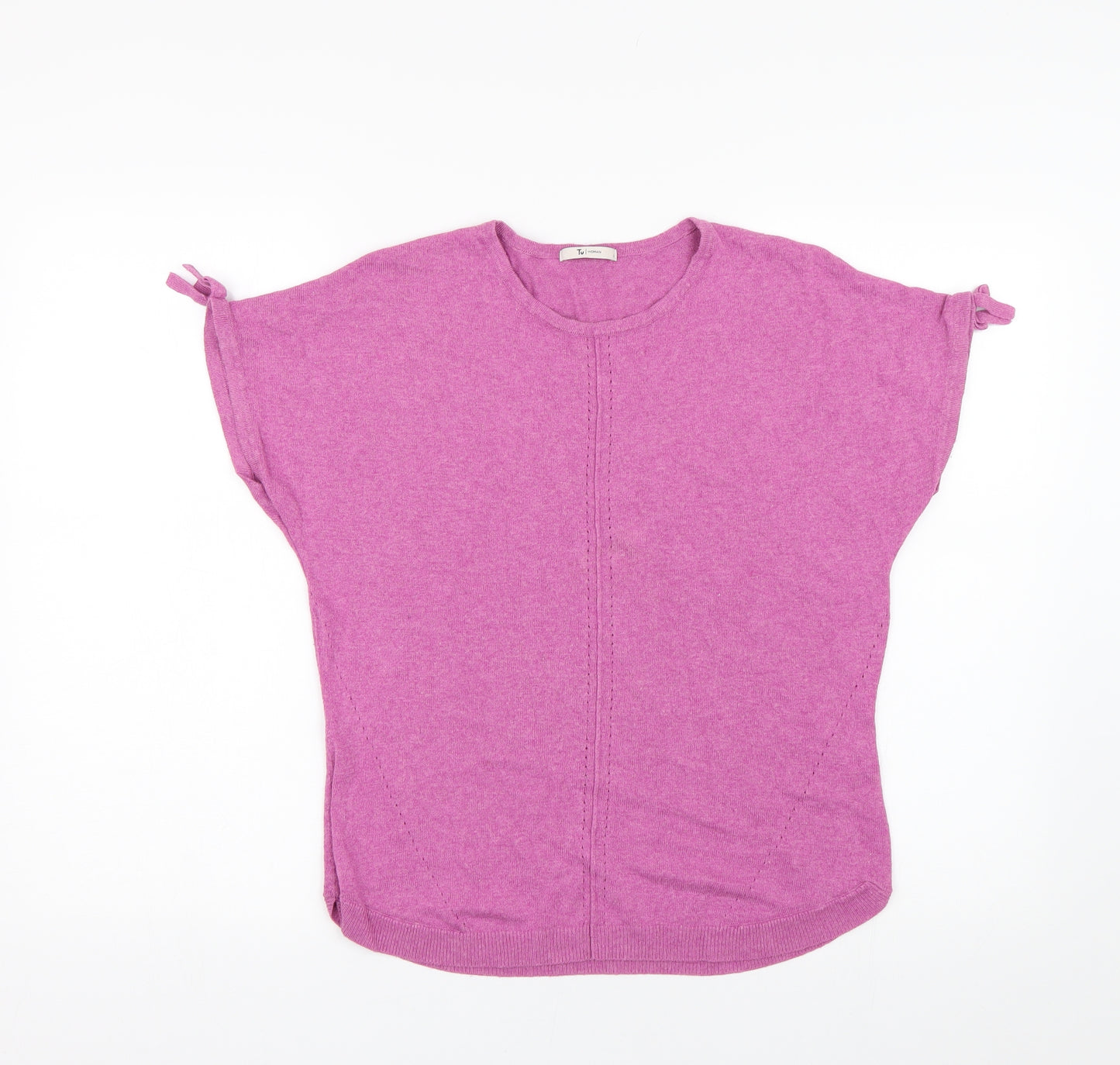 TU Womens Pink  Knit Pullover Jumper Size 8