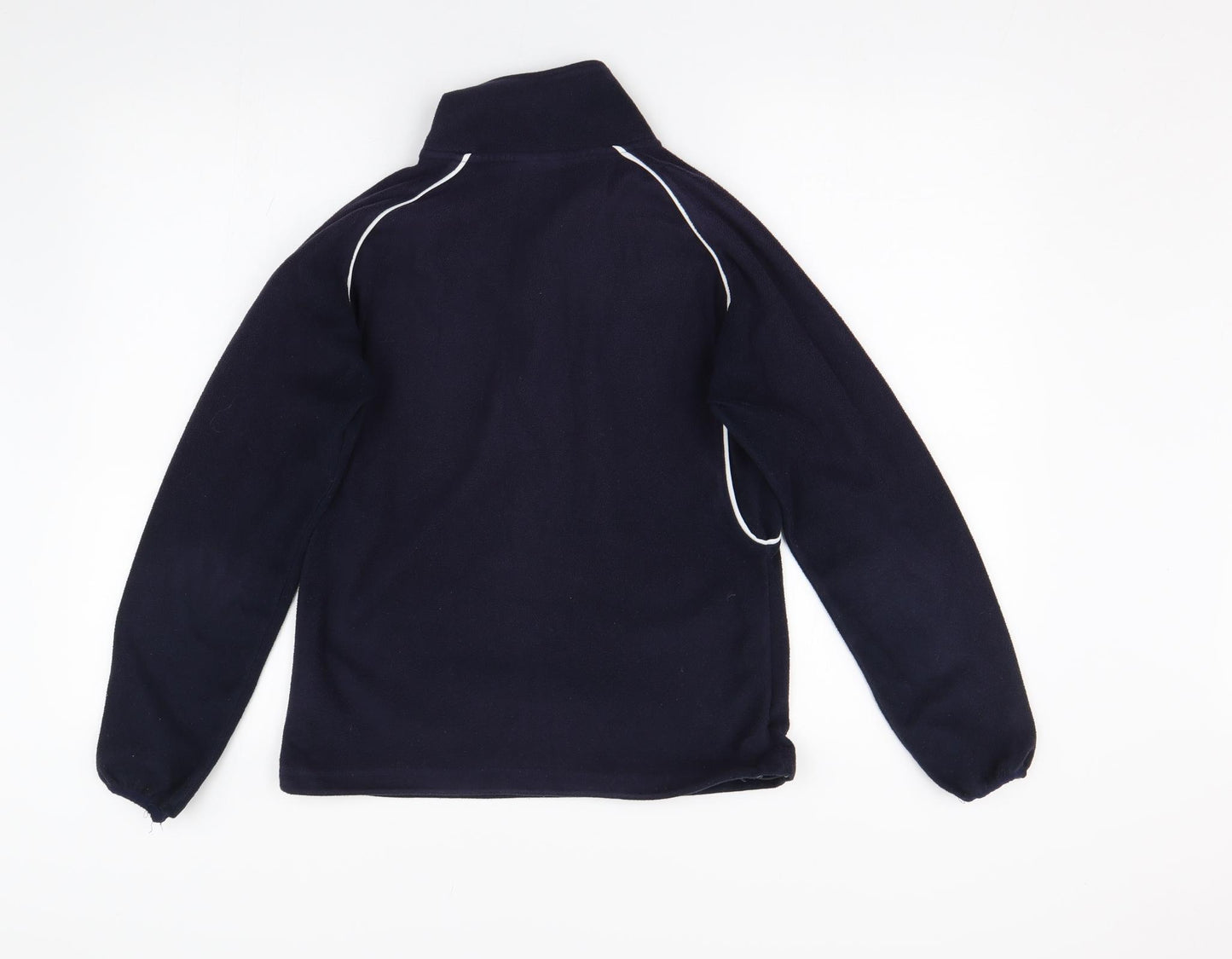 Canterbury Womens Blue  Fleece Henley Jumper Size 10  - Cricket Scotland