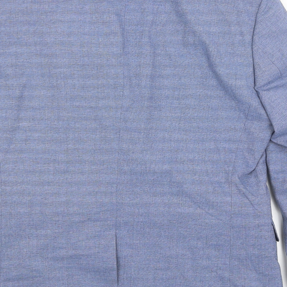 H&M Mens Blue   Jacket Blazer Size L