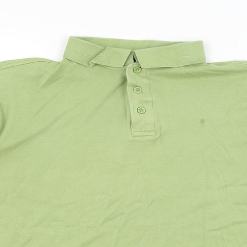 Power Line Mens Green    T-Shirt Size M