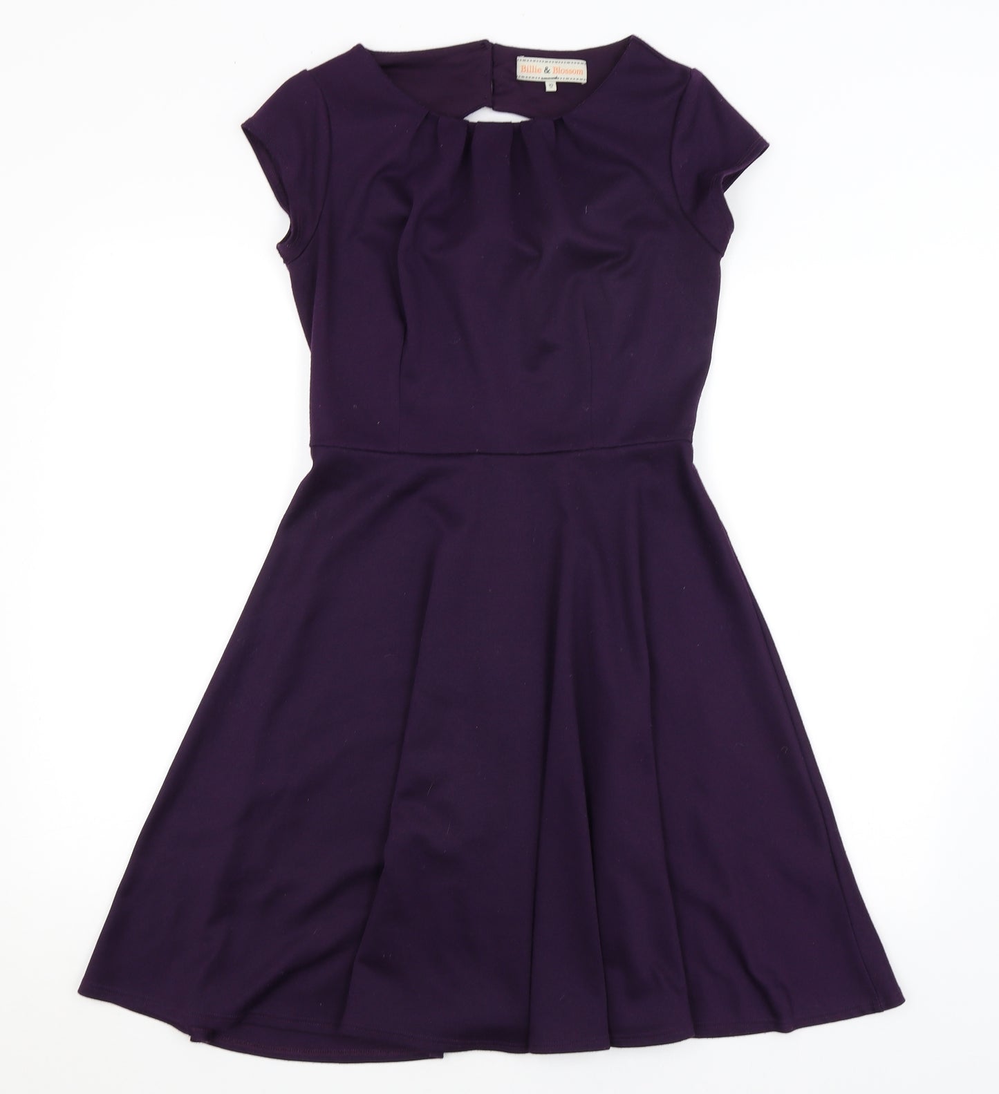 Billie & Blossom Womens Purple   Fit & Flare  Size 10