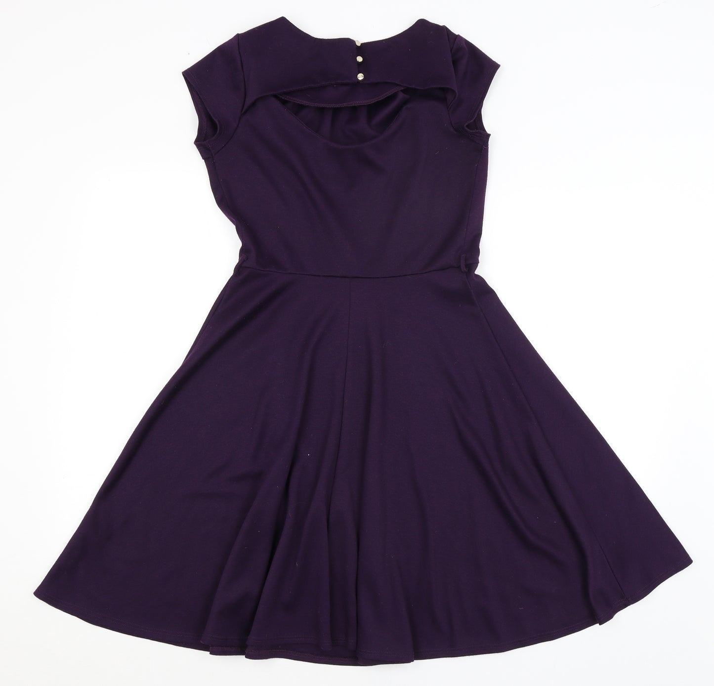 Billie & Blossom Womens Purple   Fit & Flare  Size 10