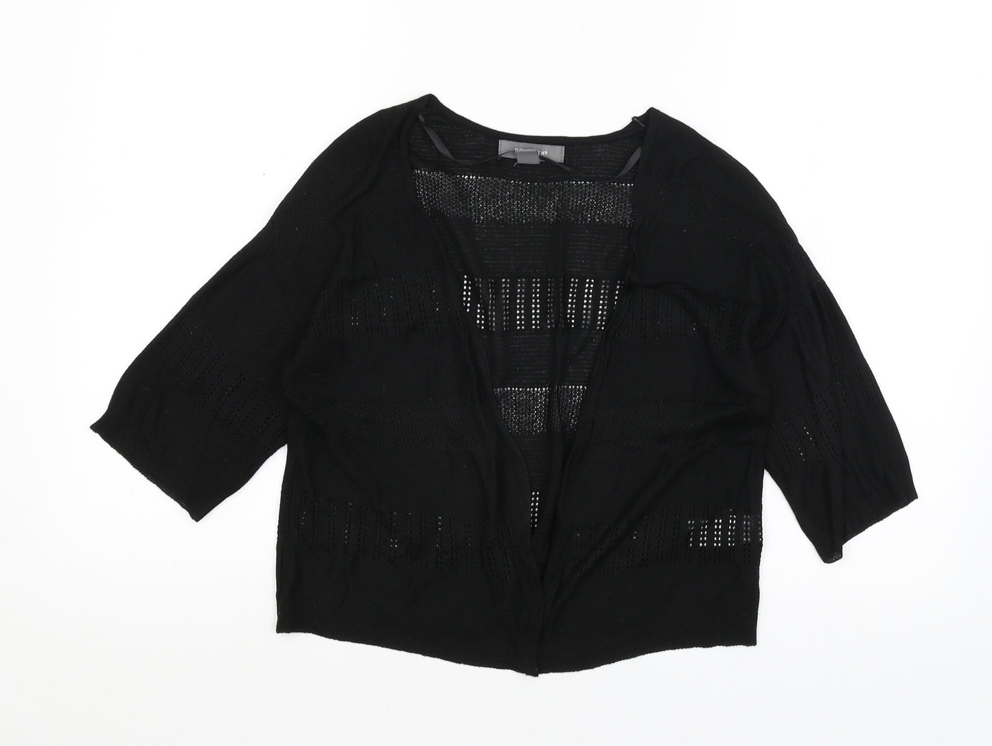 Primark Womens Black   Cardigan Jumper Size M