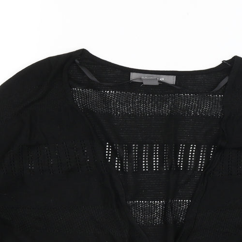 Primark Womens Black   Cardigan Jumper Size M