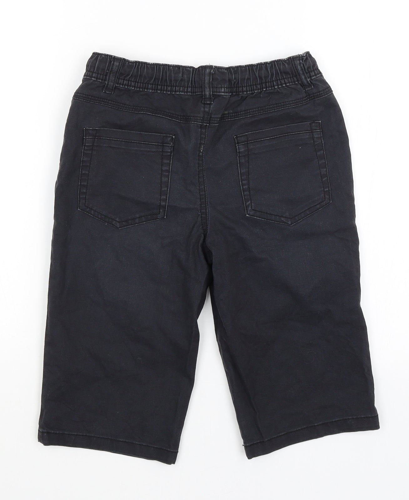 Denim Co Boys Black   Chino Shorts Size 10-11 Years