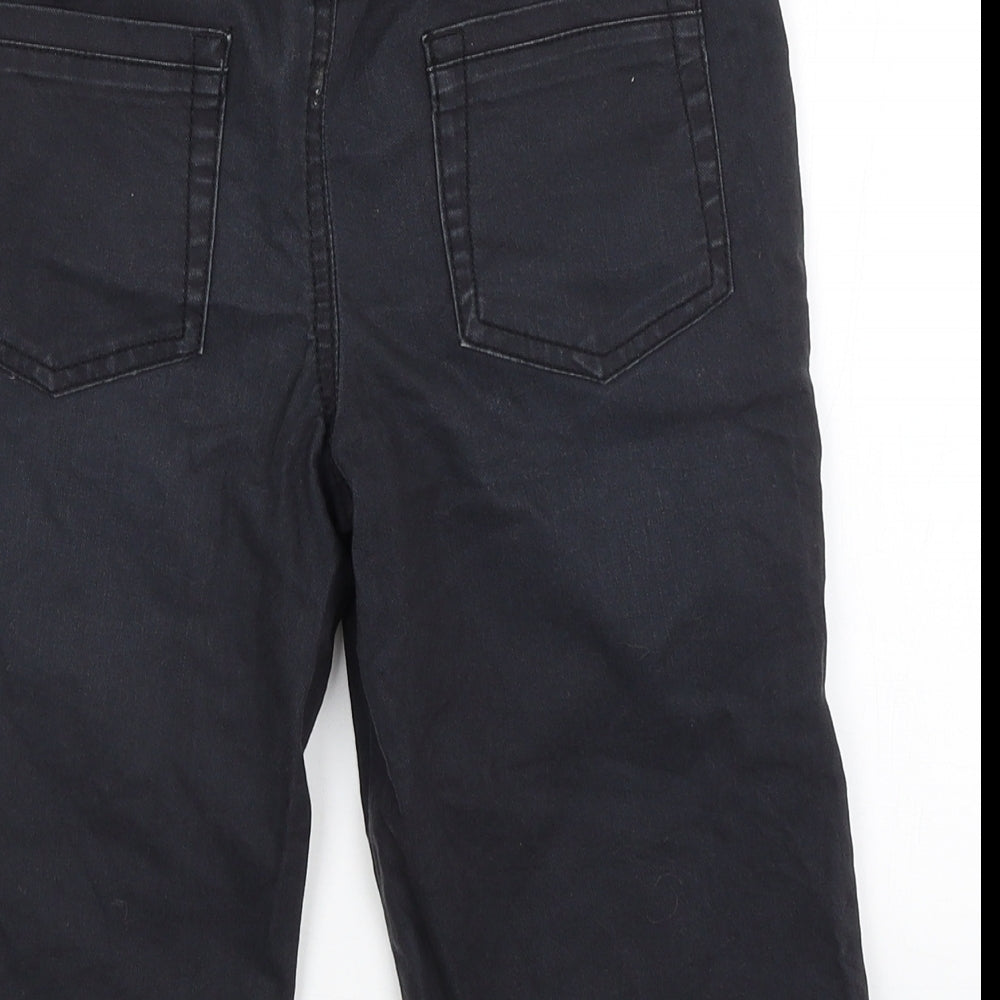 Denim Co Boys Black   Chino Shorts Size 10-11 Years