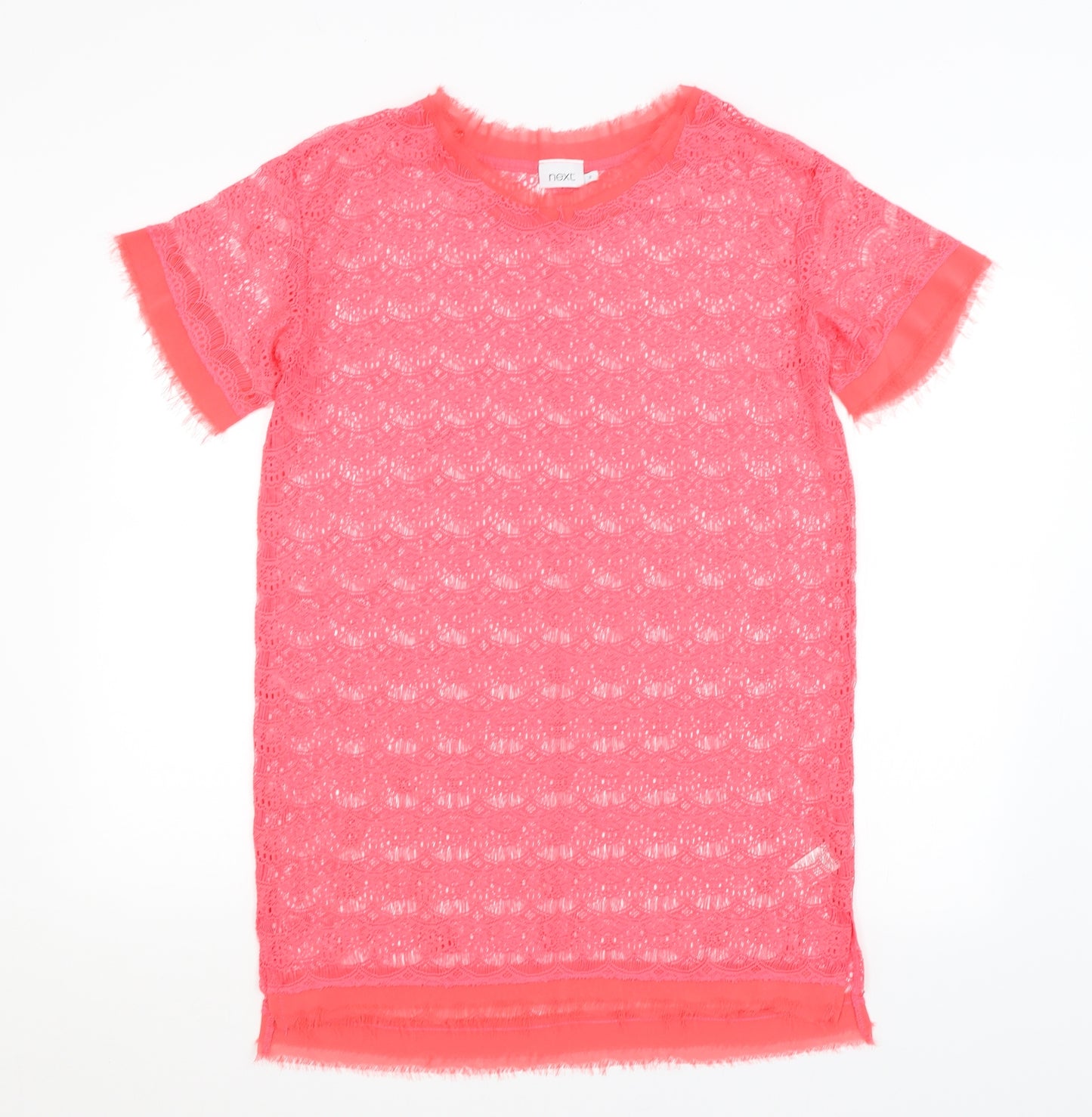 NEXT Womens Pink   Tunic T-Shirt Size 10