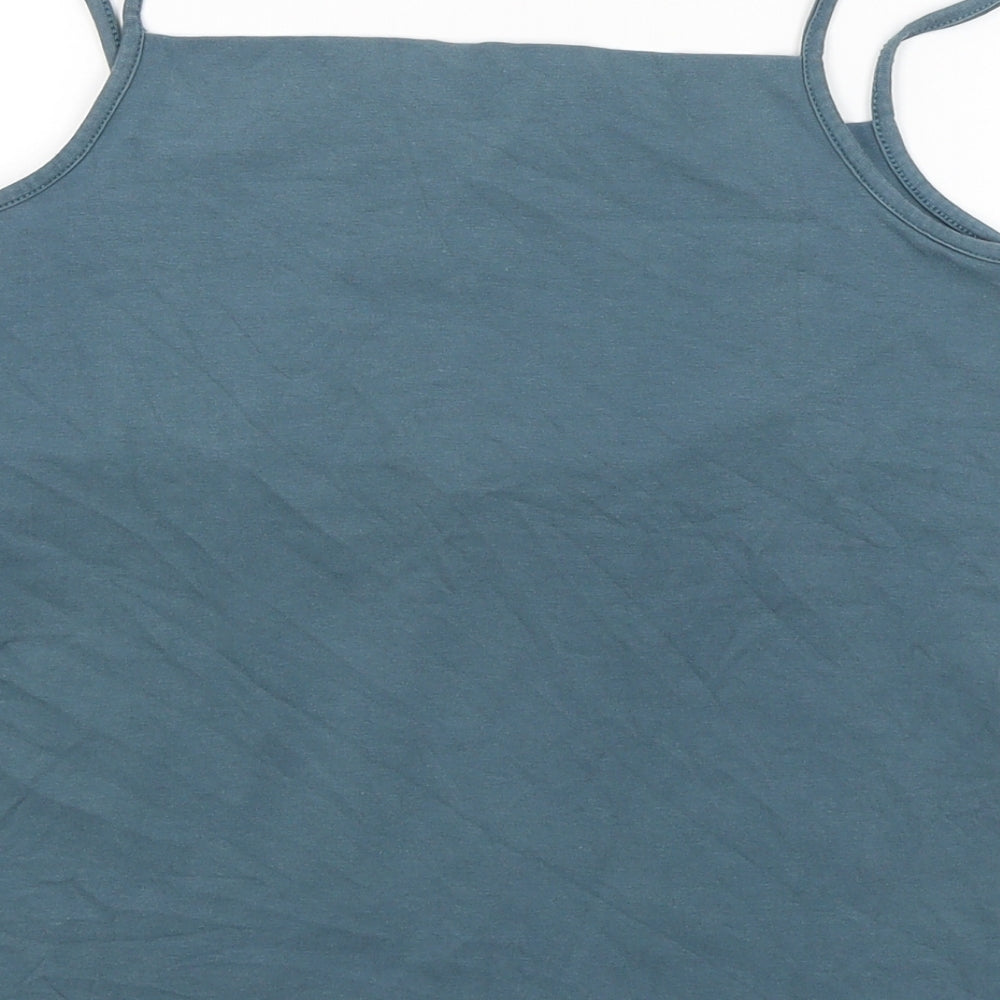 Great Plains Womens Blue   Basic Tank Size L