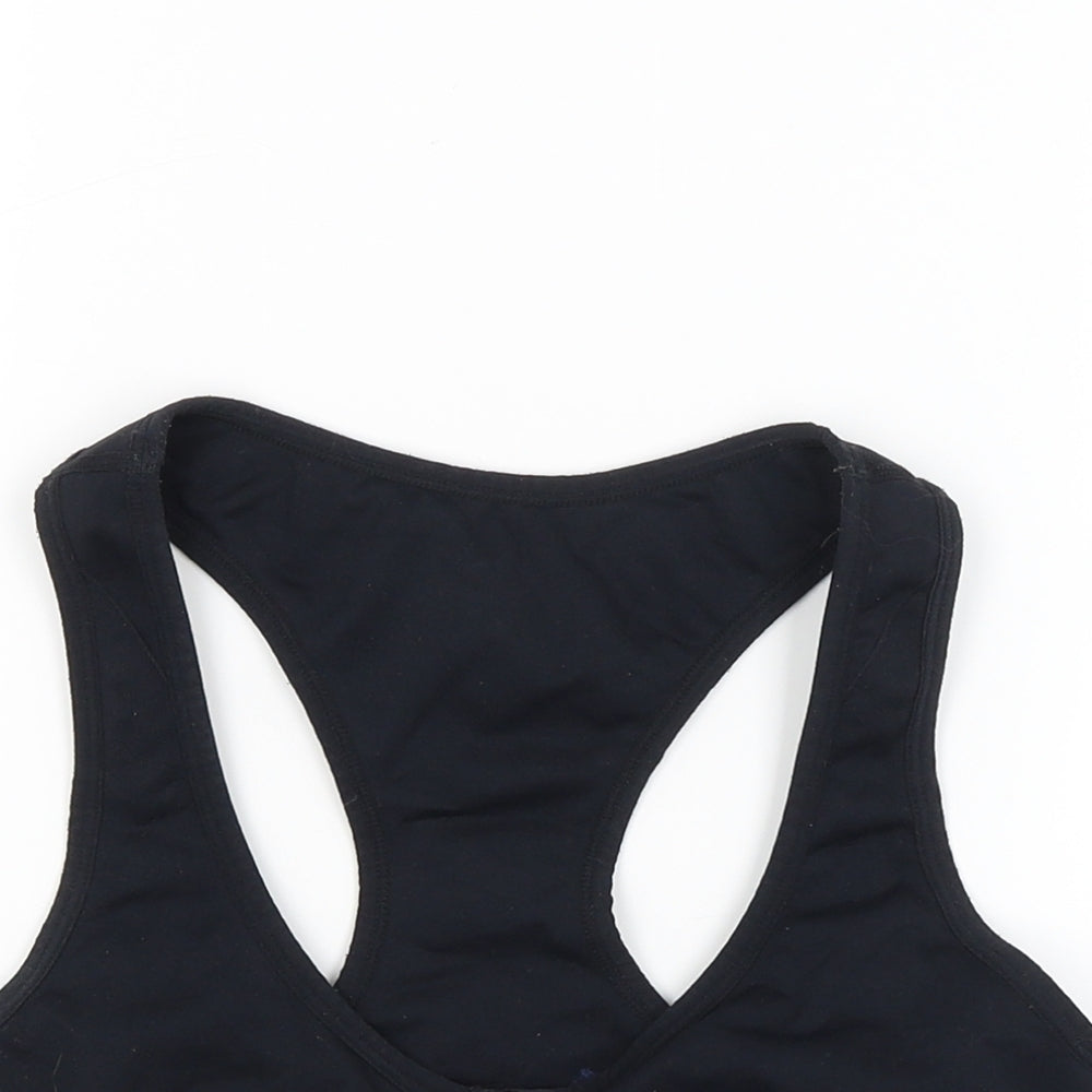 George Womens Black   Cropped Tank Size XL