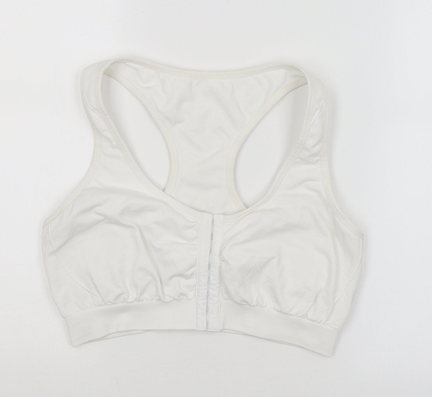 George Womens White   Cropped Tank Size XL