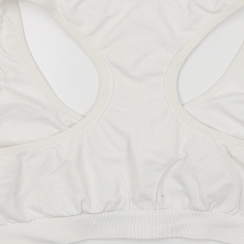 George Womens White   Cropped Tank Size XL
