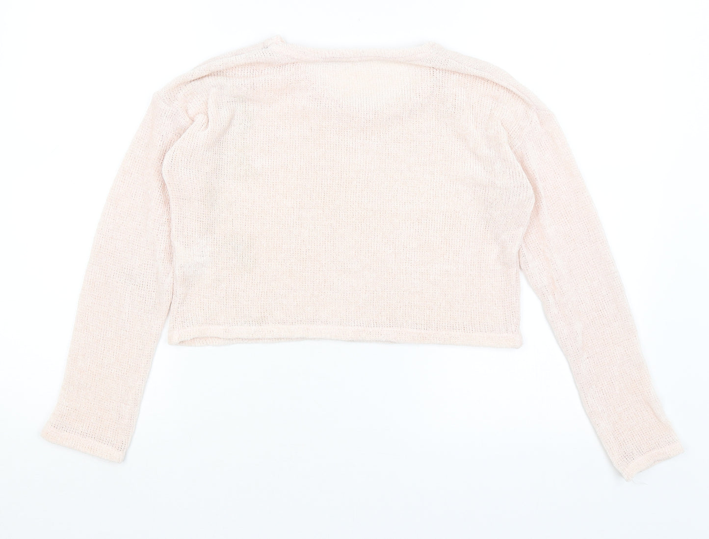 Matalan Girls Pink   Pullover Jumper Size 12 Years
