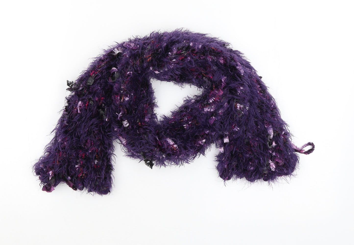 Preworn Womens Purple    Scarf