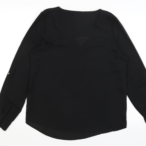 New Look Womens Black   Basic Blouse Size 10
