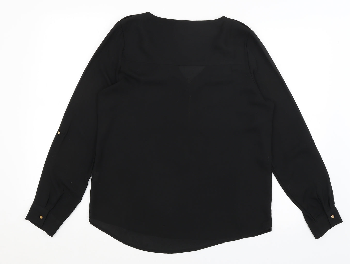 New Look Womens Black   Basic Blouse Size 10